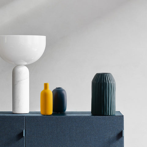 Nordic Ceramics Creative Modern Minimalist Flower Vase Ins Living Room Bedroom Home Decore Dining Table Decoration
