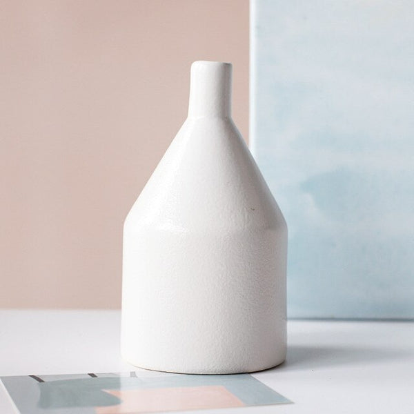 Morandi Vase Ceramic Minimalist Nordic Table Decoration Living Room Light Luxury Home Design Decor Planter For Flowers Ornaments