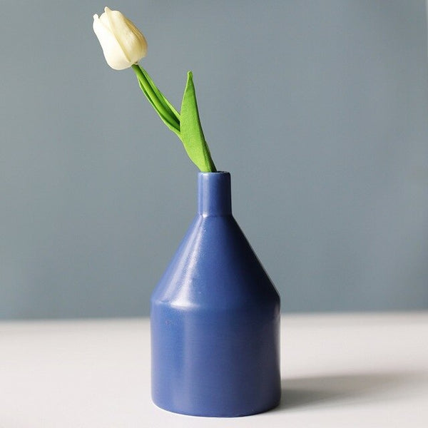 Morandi Vase Ceramic Minimalist Nordic Table Decoration Living Room Light Luxury Home Design Decor Planter For Flowers Ornaments