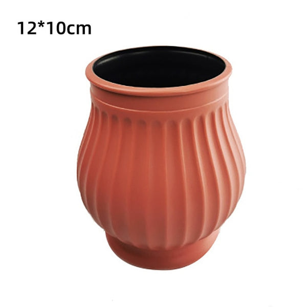 Modern Plastic Vase Home Decoration Accessories Home Creative Succulent Vase Nordic Thickened Fall Resistant Vases Home Decor